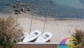 Spiaggia sottostante l' Albergo Marinella