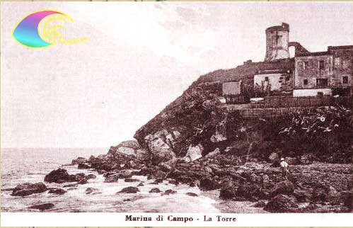 Foto d'eppoca della Torre