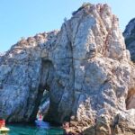 Faraglione dagli Argonauti, picchi rocciosi dal mare dell'isola d'Elba